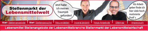 Zur Jobbrse Lebensmittelbranche